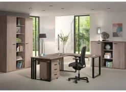 Aanbouwtafel Rio 2 100x65x73cm - melamine - humus eik