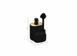 Aanrechtbakje Blackwood met dispenser