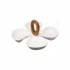 Aperoschaal  Ø28cm - FSC - wit & naturel