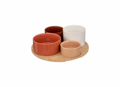 Aperoset Alicante Ø33,5cm - steen - multicolor