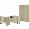 Babykamer Evy 2  met 3-deurs kast