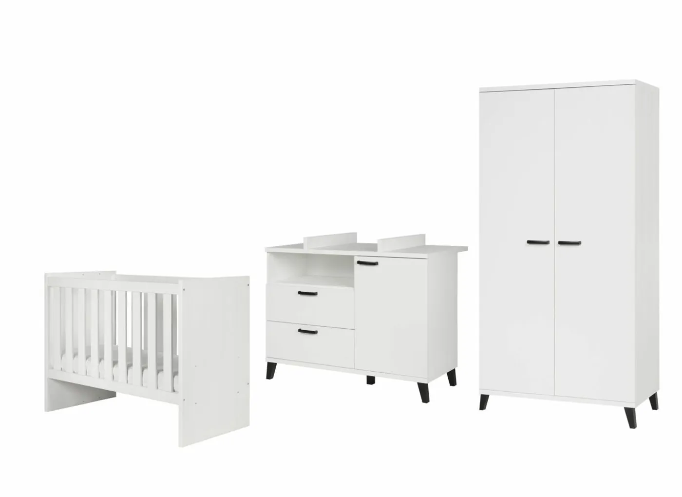 Babykamer Evy 1 met 2-deurs kast