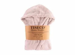 Badjas Delux 110/116 - flanel - roze