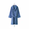 Badjas L flanel jeans