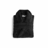 Badjas M flanel black