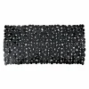 Badmat antislip Paradise 36x71cm zwart
