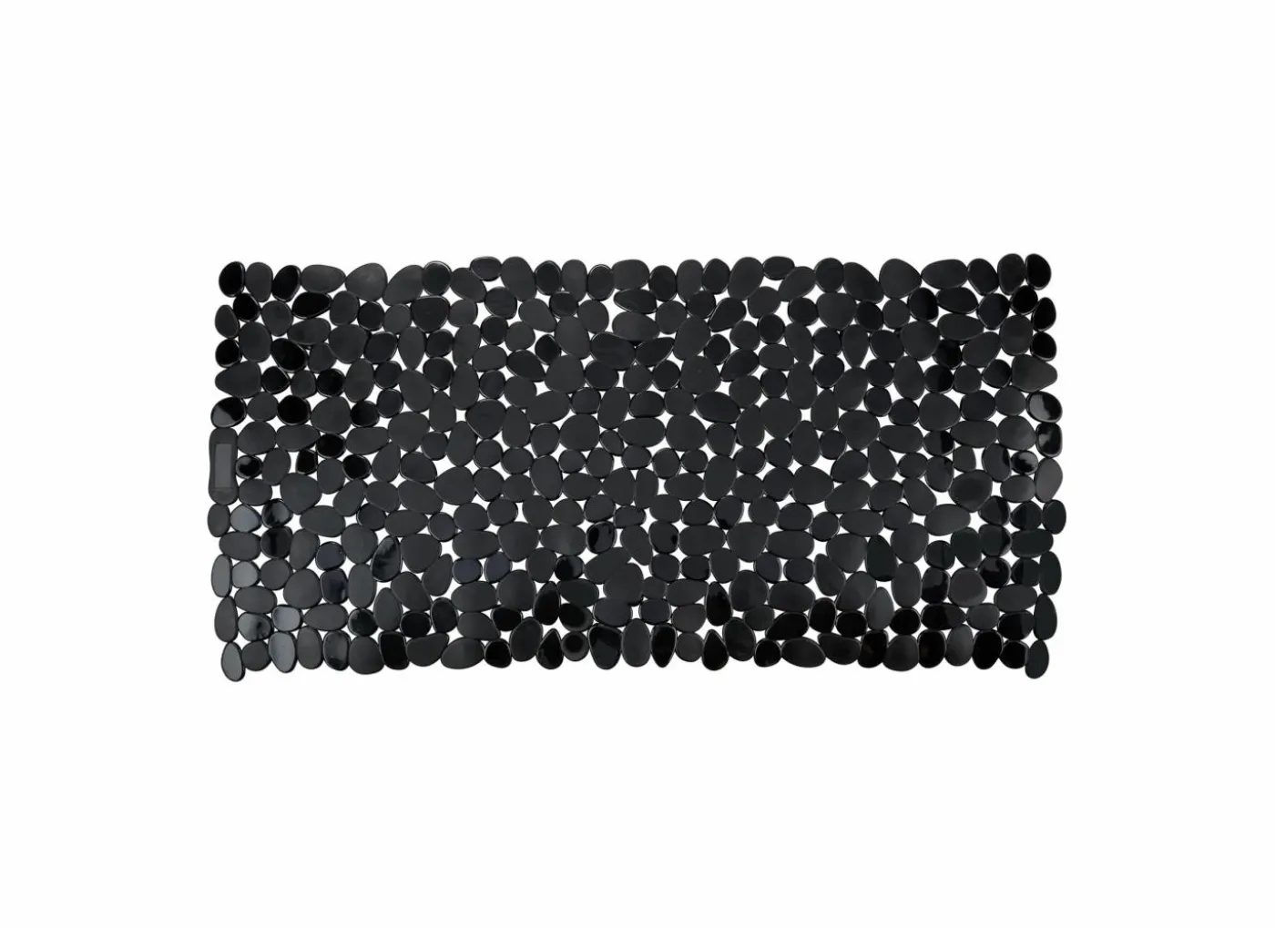Badmat antislip Paradise 36x71cm zwart