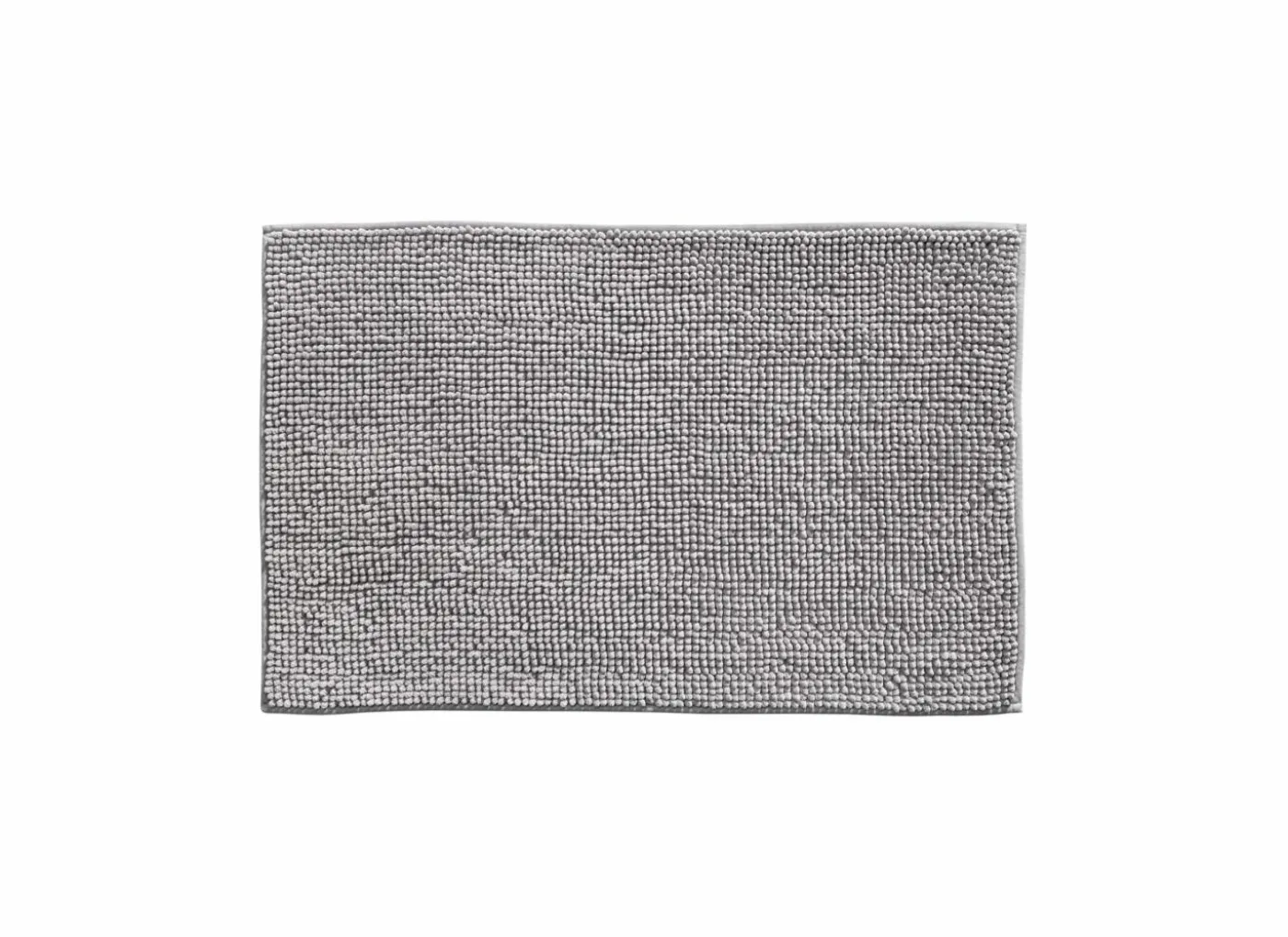 Badmat Indiana 50x78cm - polyester - grijs