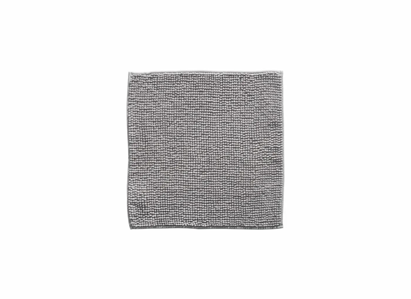 Badmat Indiana 50x50cm - polyester - grijs