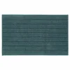 Badmat Luca 80x50cm - polyester & katoen - deep water