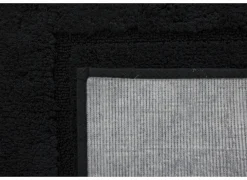 Badmat Prestige 70x120cm - katoen - zwart