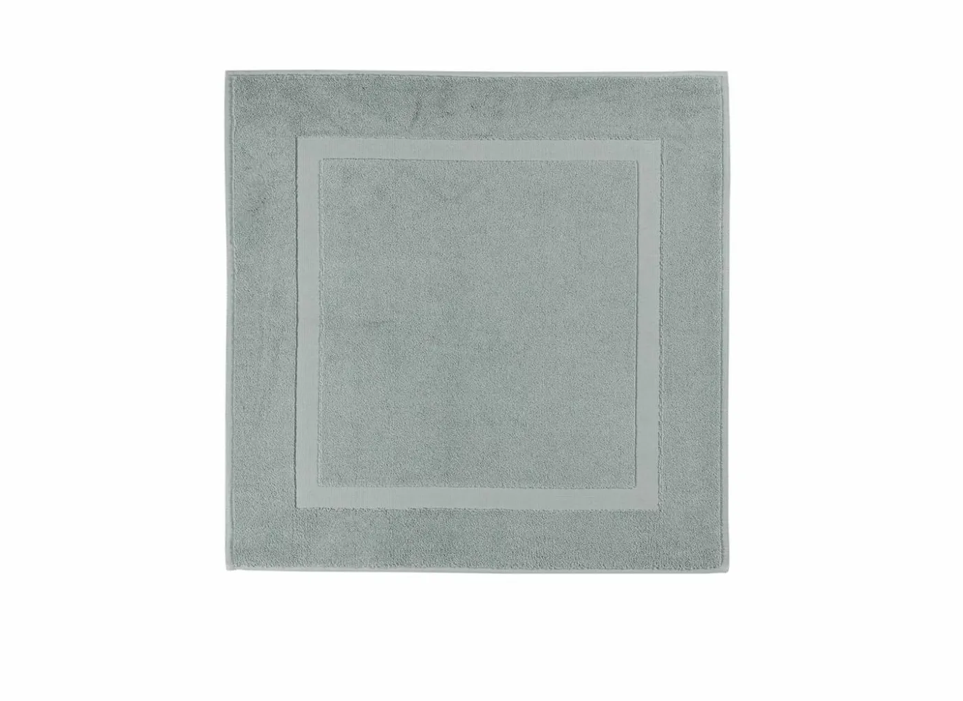 Badmat Una 60x60cm - katoen - sea green
