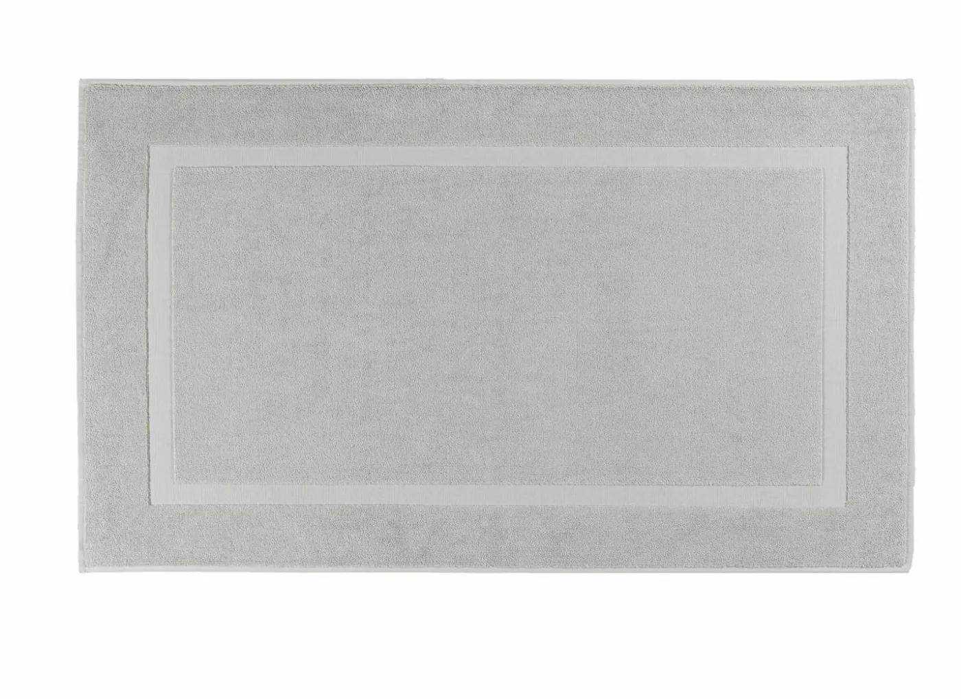 Badmat Una 60x100cm - katoen - white smoke