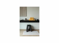 Badmat Una 60x100cm - katoen - white smoke