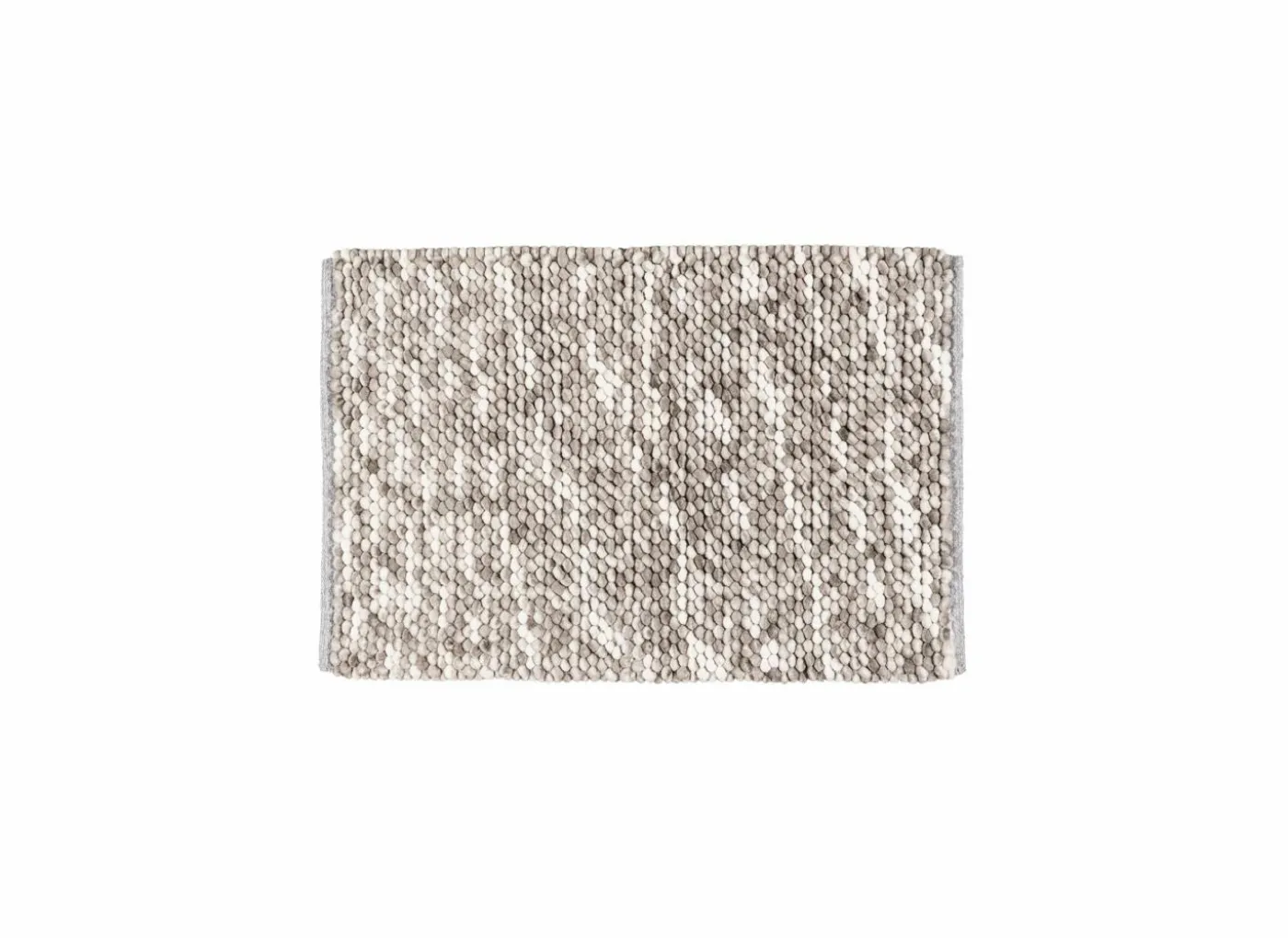 Badmat Urdu 60x90cm - polyester & katoen- taupe