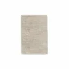 Badmat 60x100cm - polyester & katoen - naturel