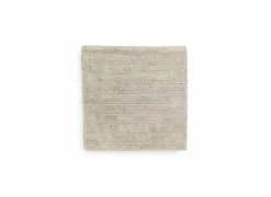 Badmat 60x60cm  - polyester & katoen - naturel