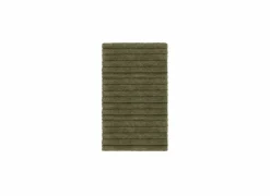 Badmat 60x100cm - polyester & katoen - groen