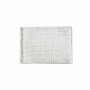 Badmat 50x75cm - polyester - wit