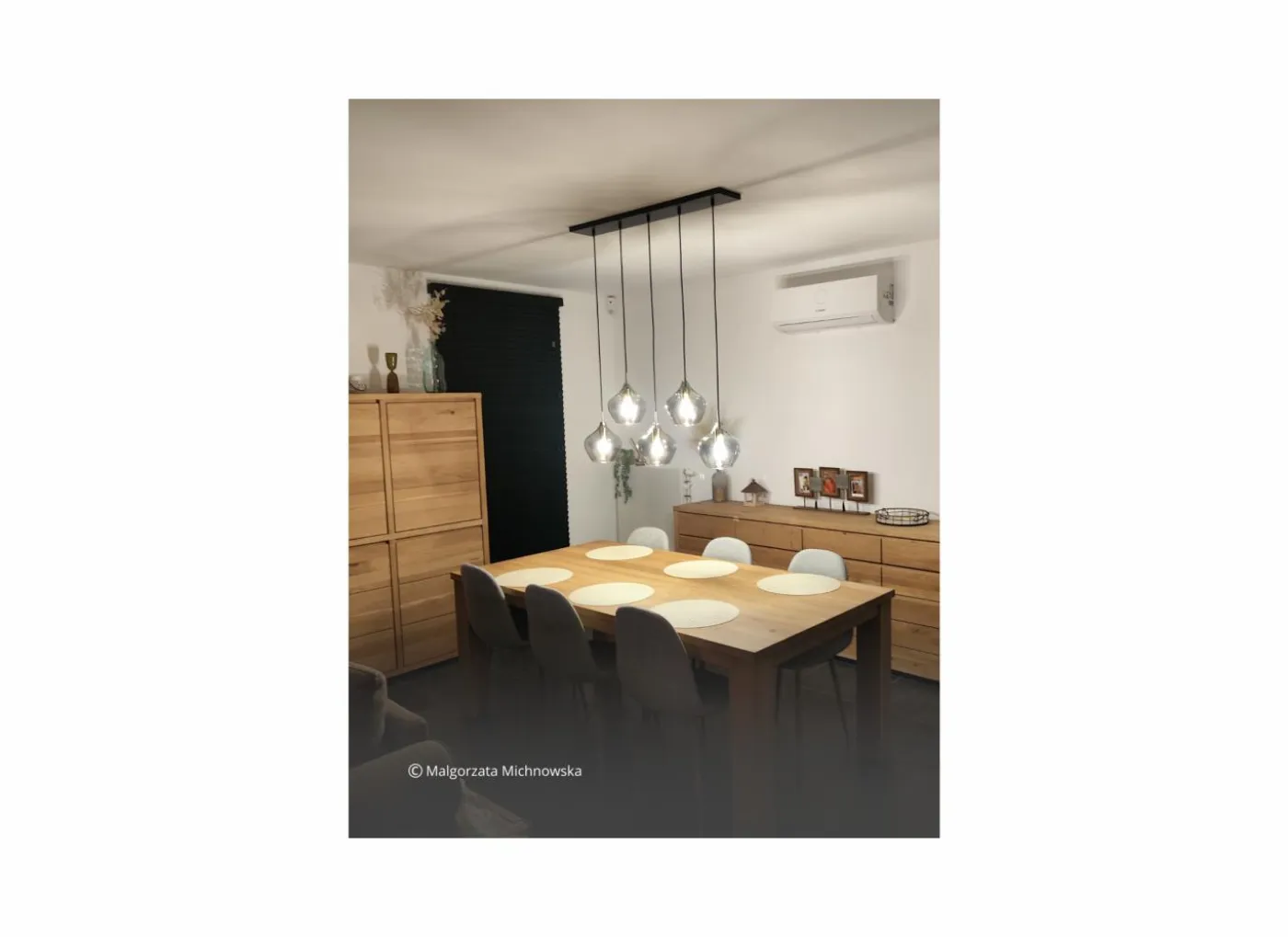 Barkast Amarillo 125cm - eik massief & decor - naturel