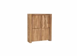 Barkast Carbone  140cm - sheesham massief & decor - naturel