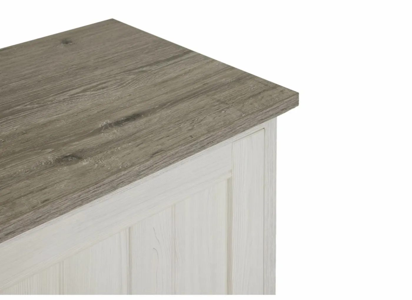 Barkast 122cm - decor - lariks & bruine eik