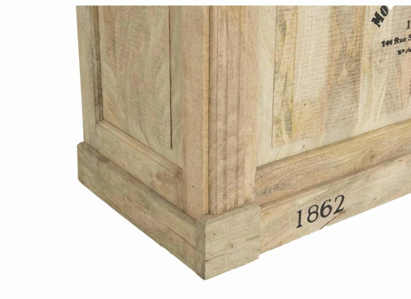 Barkast Djinn 120cm - mango massief - naturel