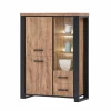 Barkast Estrella 120cm - decor - industrial oak