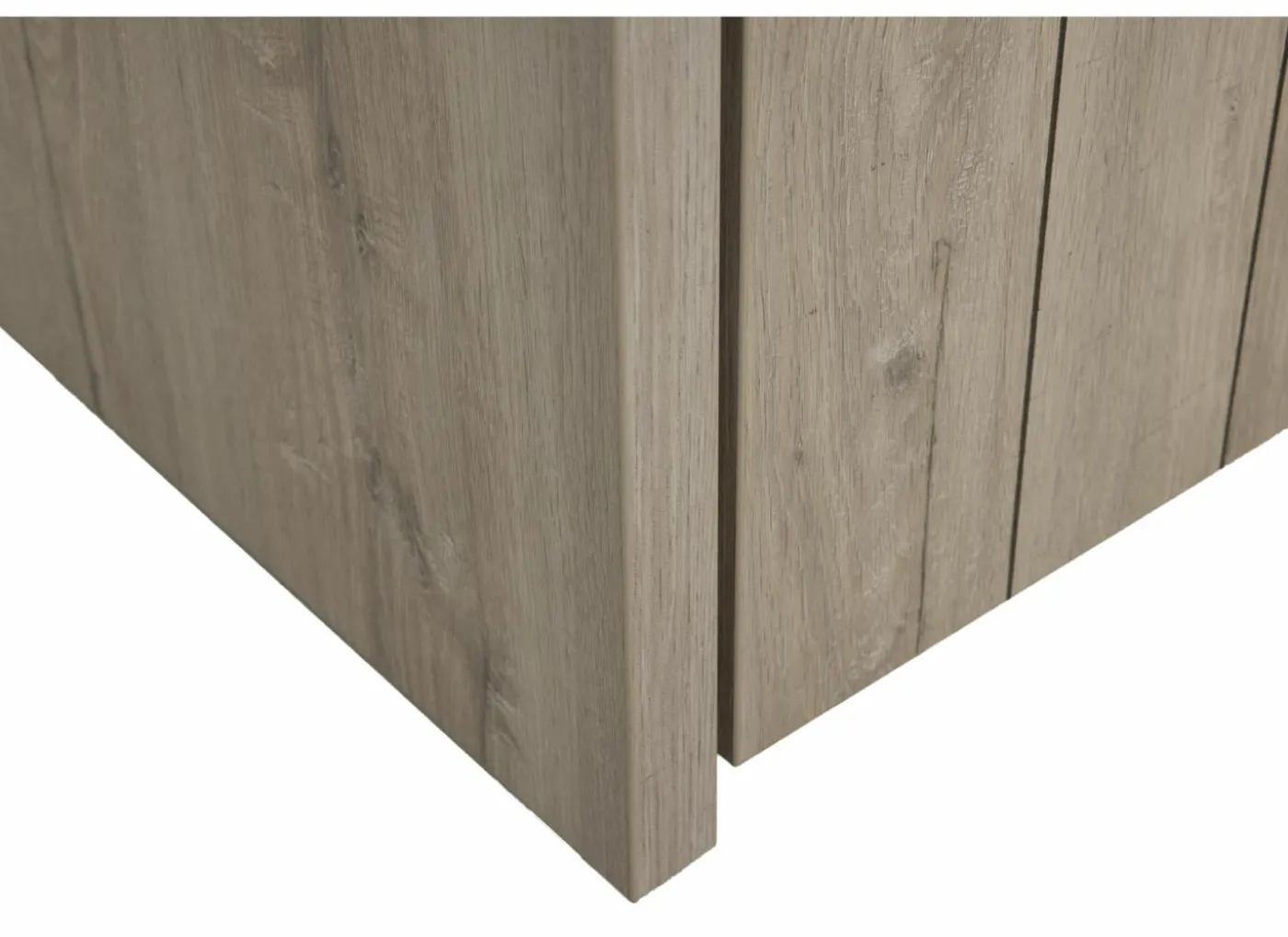 Barkast Lucca 140cm - decor - millenium eik/lichtgrijs