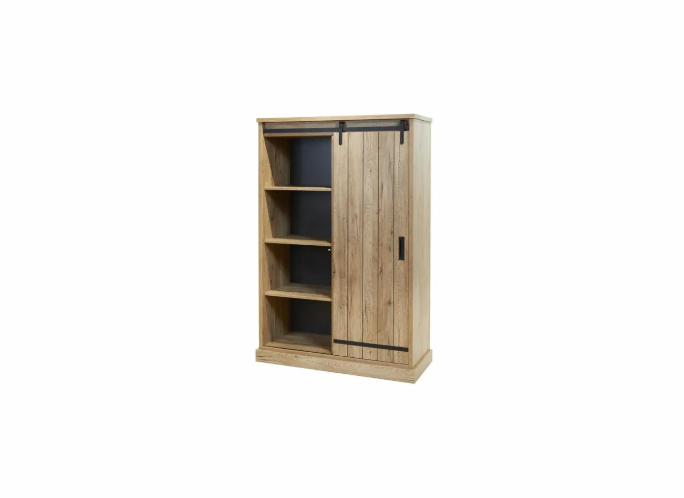 Barkast Piero 121cm - decor - scarlet oak