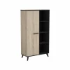 Barkast Wayne 83cm - decor - zwart