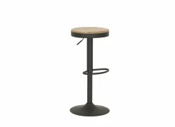 Barkruk Karma ZH59-80cm - hout - bruin/zwart