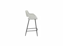 Barstoel Aim ZH69cm - stof - grijs
