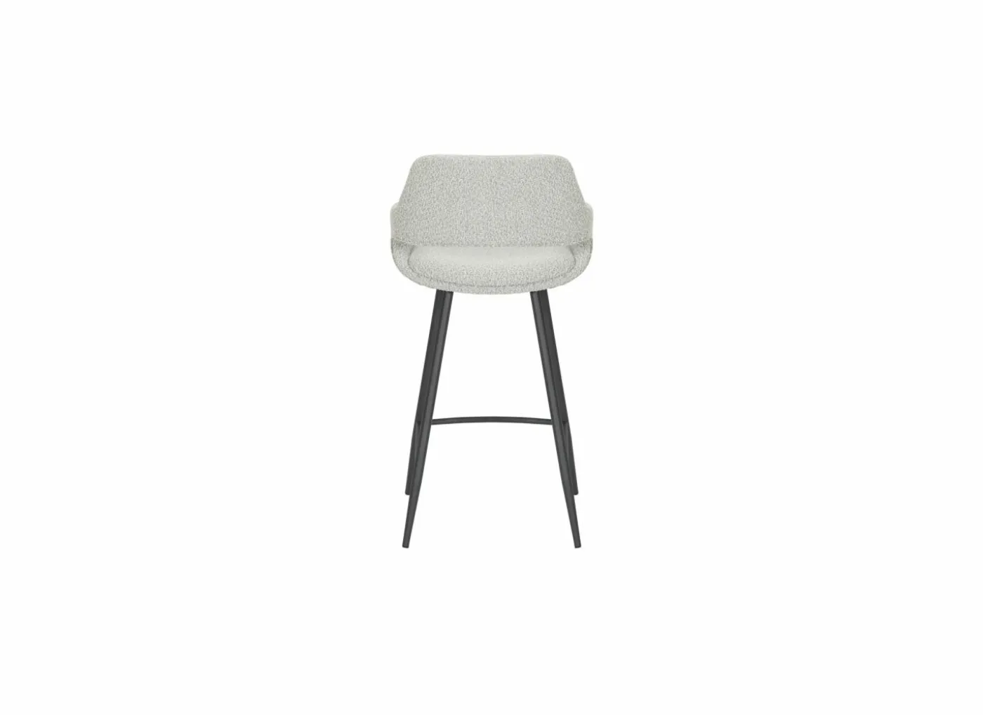 Barstoel Aim ZH69cm - stof - grijs