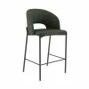 Barstoel Bacchus ZH75,5cm - stof - groen