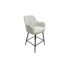Barstoel Bonzo ZH67cm - stof - wit