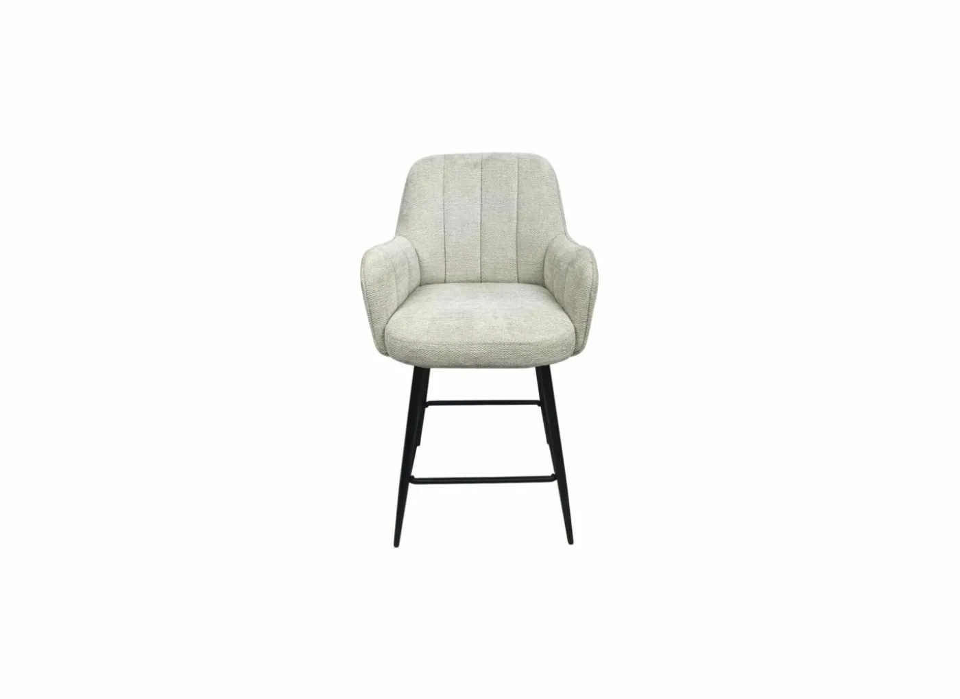 Barstoel Bonzo ZH67cm - stof - wit