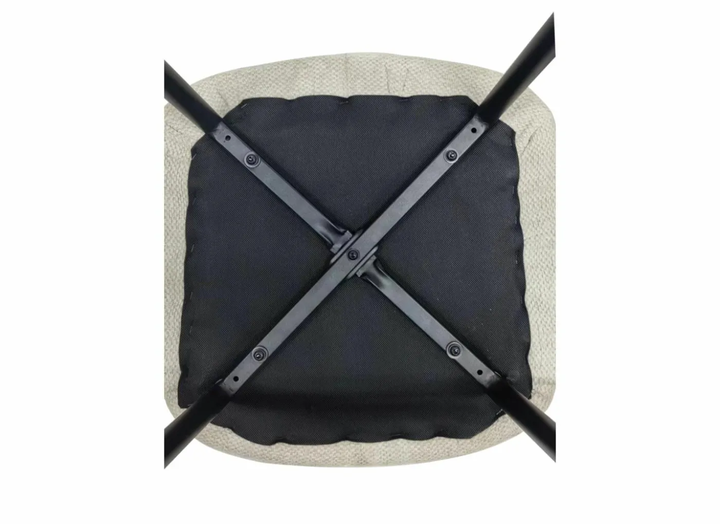 Barstoel Bonzo ZH67cm - stof - wit