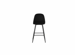 Barstoel Charlton ZH66cm - stof - zwart