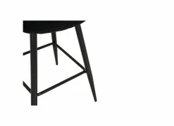 Barstoel Charlton ZH66cm - stof - zwart