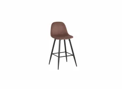 Barstoel Charlton ZH66cm - stof - misty roze
