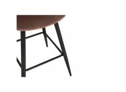 Barstoel Charlton ZH66cm - stof - misty roze