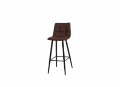 Barstoel Churchill ZH77,5cm - stof - bruin