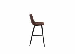 Barstoel Churchill ZH77,5cm - stof - bruin