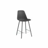 Barstoel Claudio ZH66,5cm - kunststof - antraciet