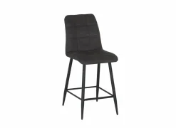 Barstoel Dex ZH65cm - stof - zorro antraciet