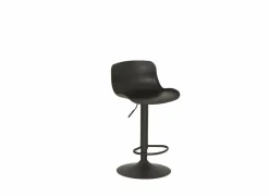 Barstoel Dune ZH57-78cm - kunststof - zwart
