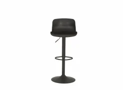 Barstoel Dune ZH57-78cm - kunststof - zwart