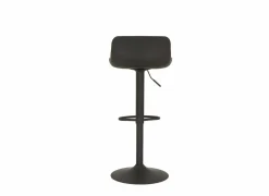 Barstoel Dune ZH57-78cm - kunststof - zwart