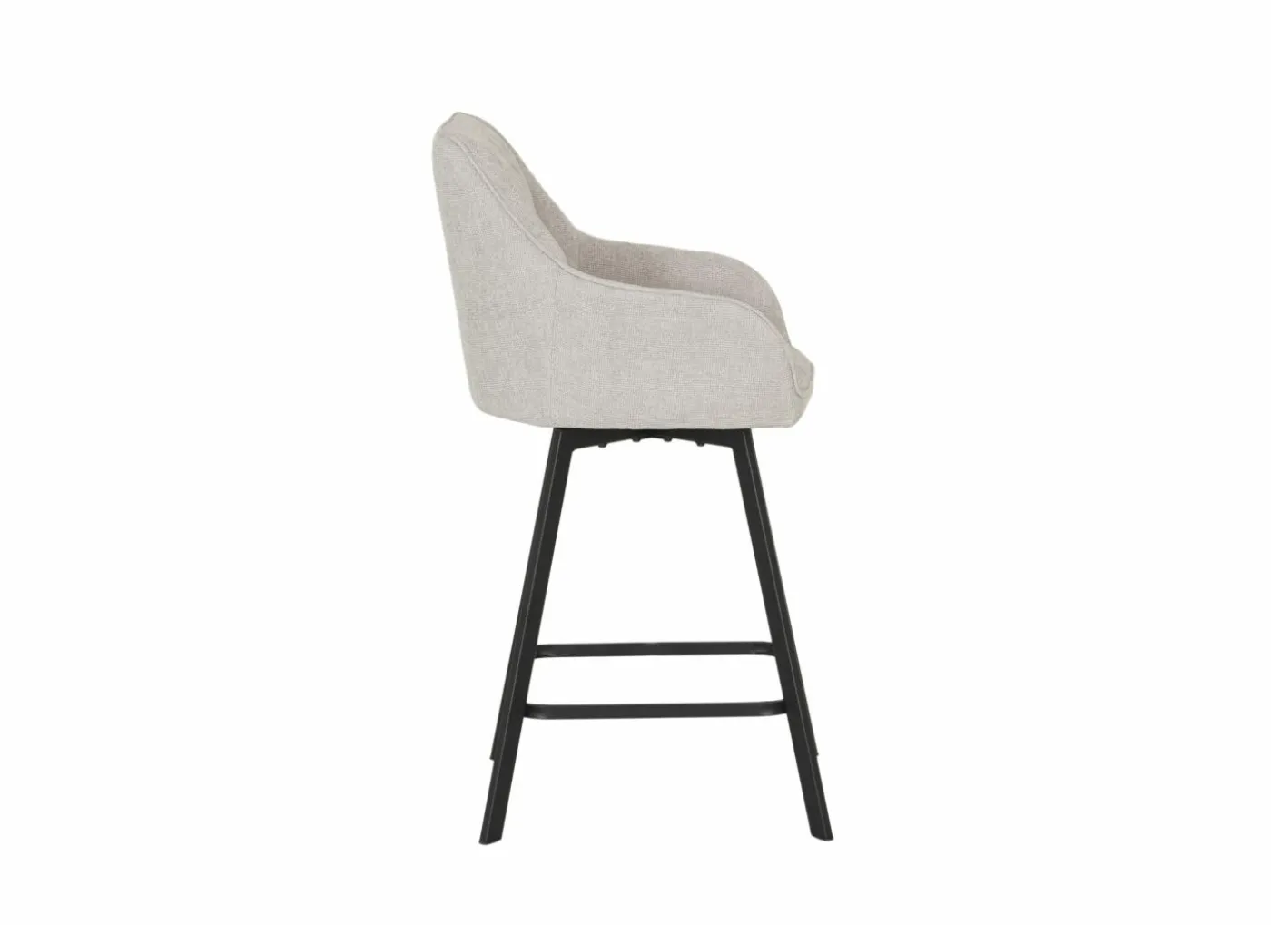 Barstoel Kanun ZH65cm - stof - greige